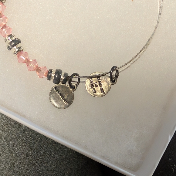 Alex And Ani Elegant Pink Beaded Bracelet (EUC) - Picture 4 of 5